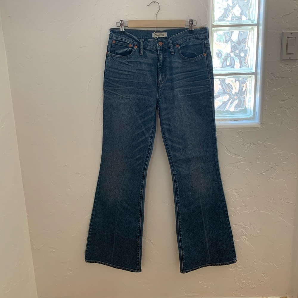 NWT Madewell Flea Market Flares size 30